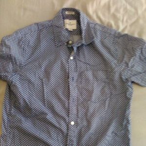 Men's short sleeve button down shirt